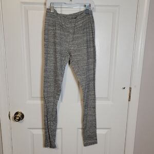 Bass S Heathered Gray Cotton Leggings